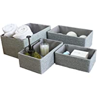 La Jolíe Muse Cesta almacenaje- Juego de Cajas de almacenaje- Cesta Toallas baño- cestas organizadoras Cocina y…